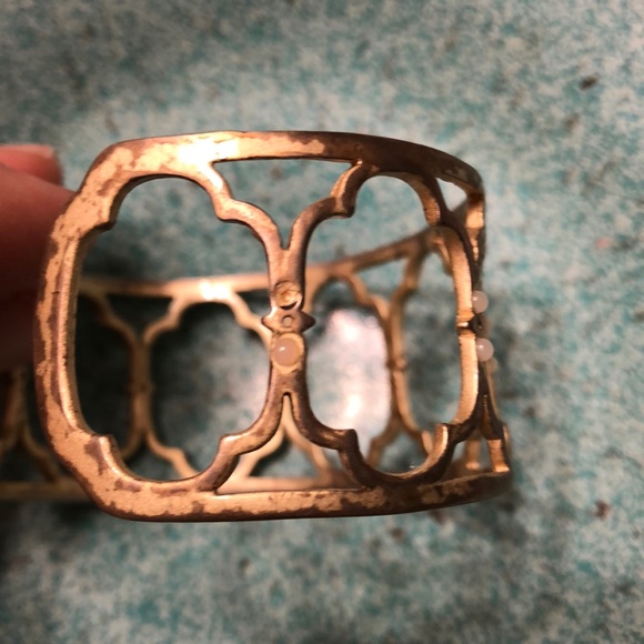 Spartina gold cuff bracelet - Picture 3 of 3